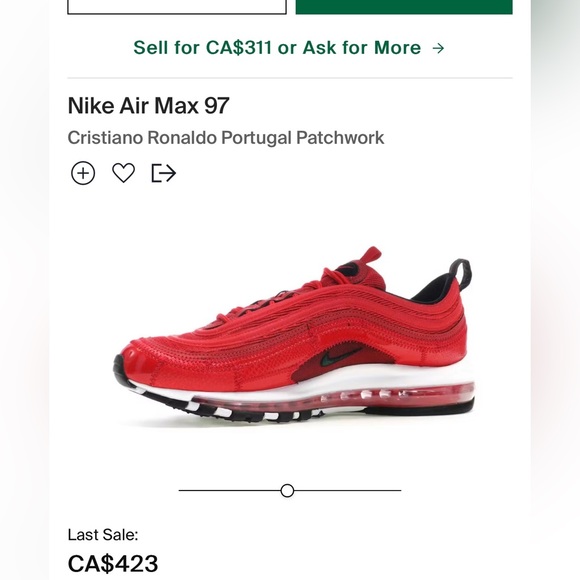 Nike Air Max 97 CR7 ‘Portugal Patchwork’ - Picture 2 of 9